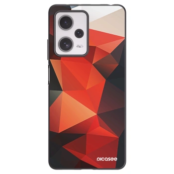 Picasee silikonowe czarne etui na Xiaomi Redmi Note 12 Pro+ 5G - Wallpaper 2