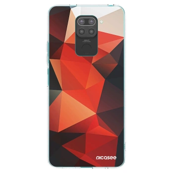 Picasee silikonowe czarne etui na Xiaomi Redmi Note 9 - Wallpaper 2