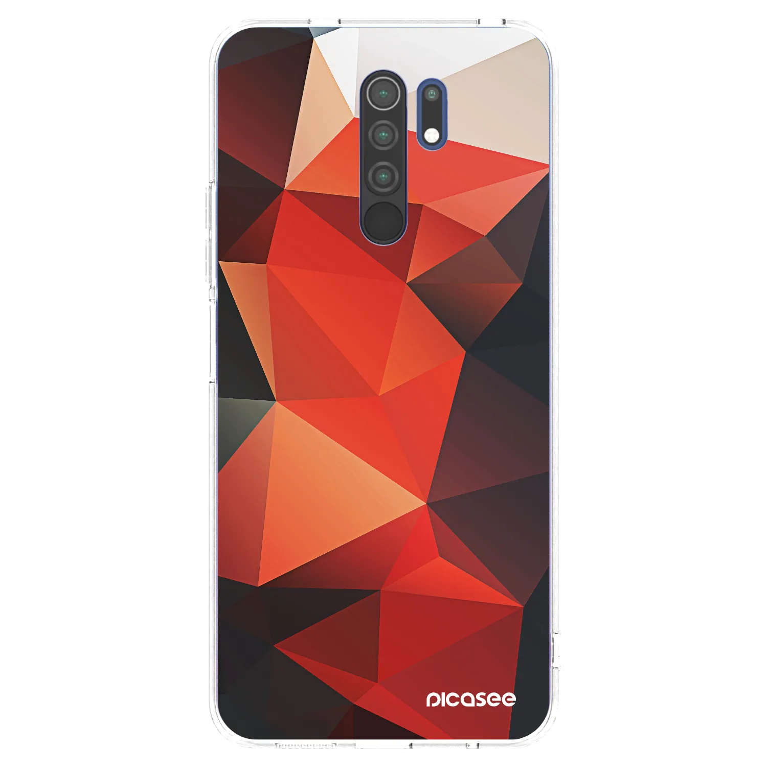 Picasee silikonowe przeźroczyste etui na Xiaomi Redmi 9 - Wallpaper 2