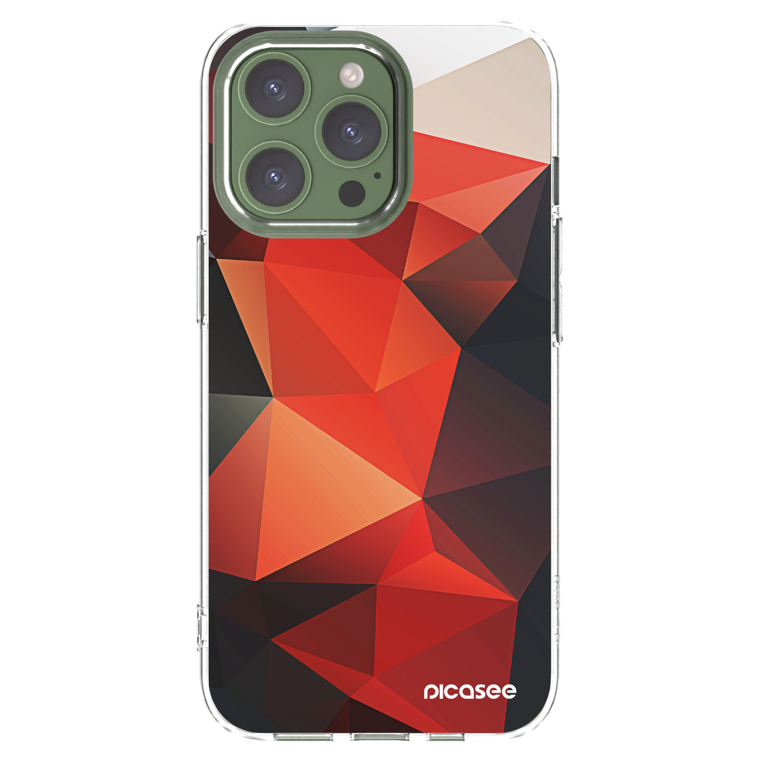 Picasee silikonowe przeźroczyste etui na Apple iPhone 13 Pro - Wallpaper 2