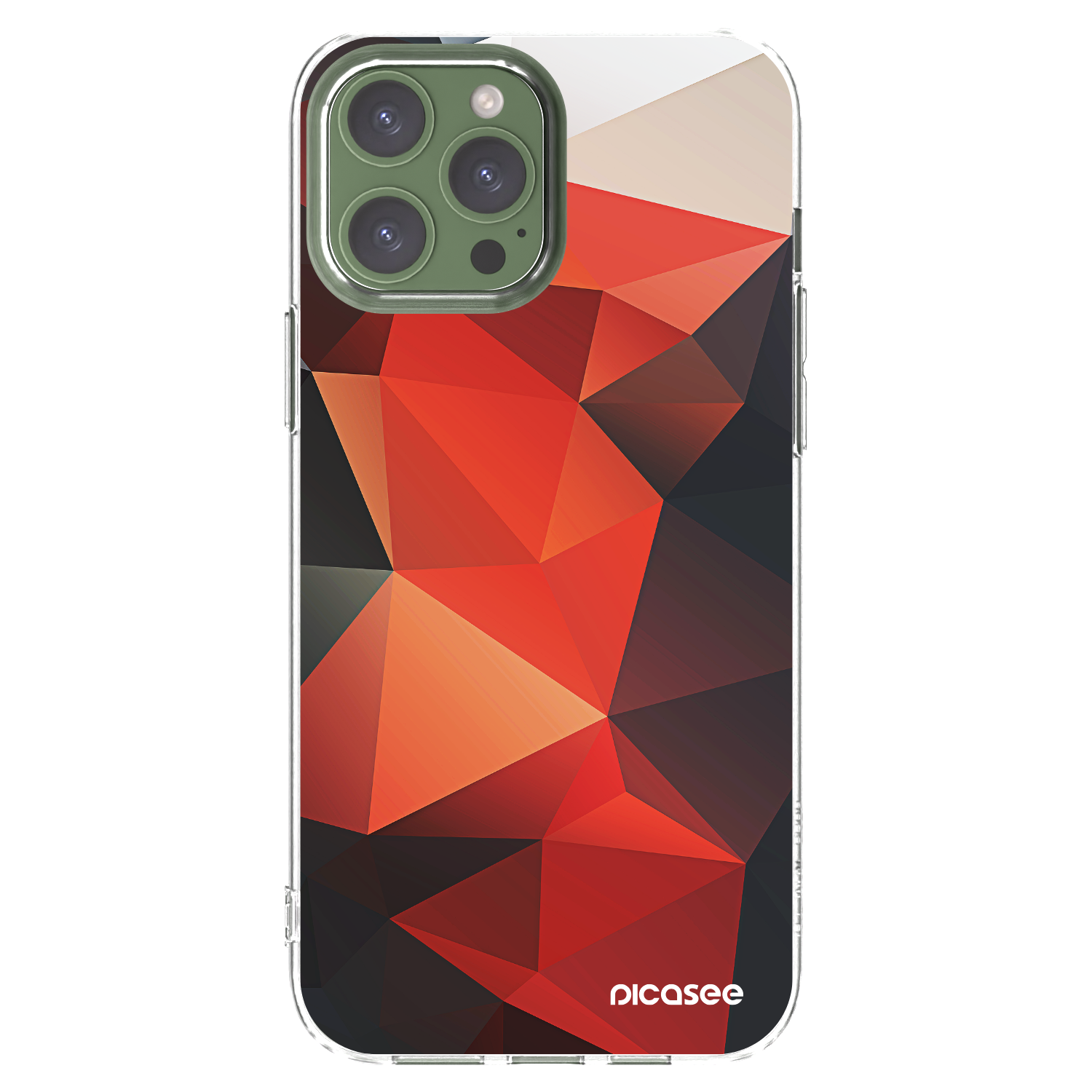 Picasee silikonowe przeźroczyste etui na Apple iPhone 13 Pro Max - Wallpaper 2