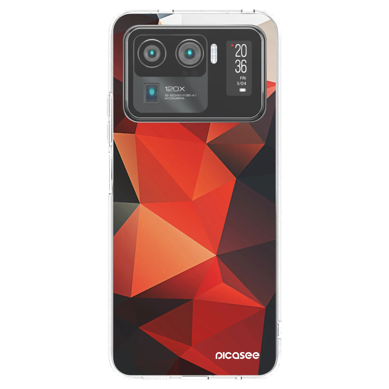 Picasee silikonowe przeźroczyste etui na Xiaomi Mi 11 Ultra - Wallpaper 2