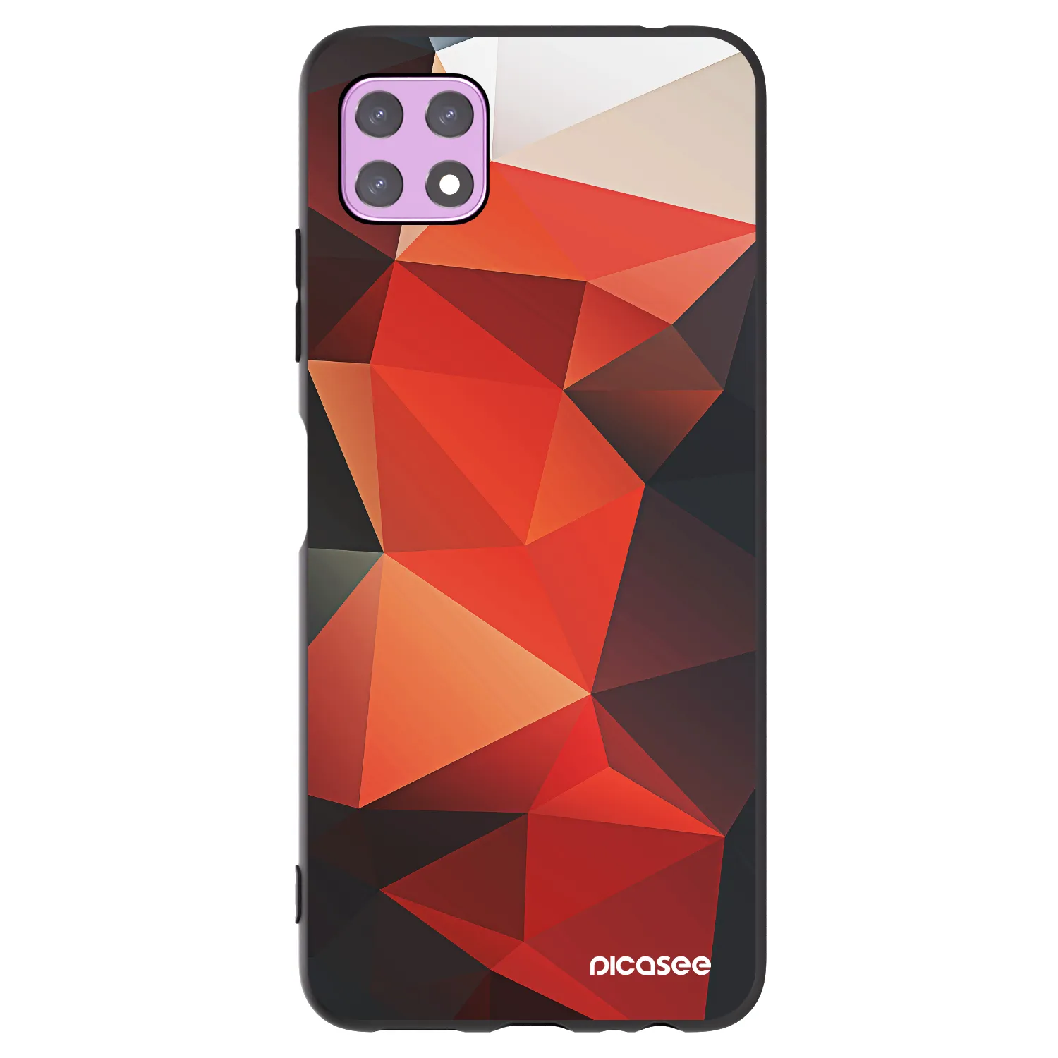Picasee silikonowe czarne etui na Samsung Galaxy A22 A226B 5G - Wallpaper 2
