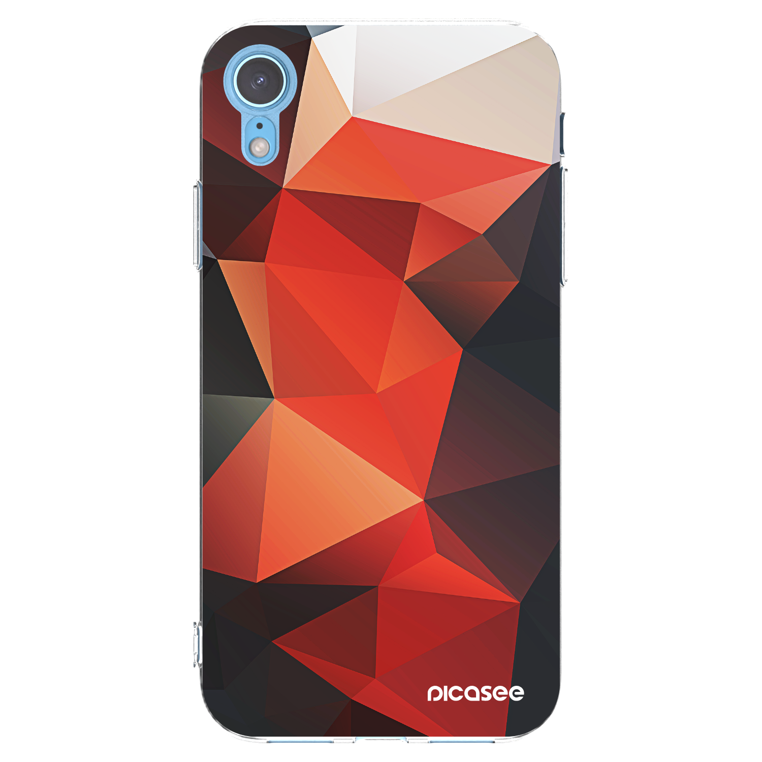 Picasee silikonowe przeźroczyste etui na Apple iPhone XR - Wallpaper 2