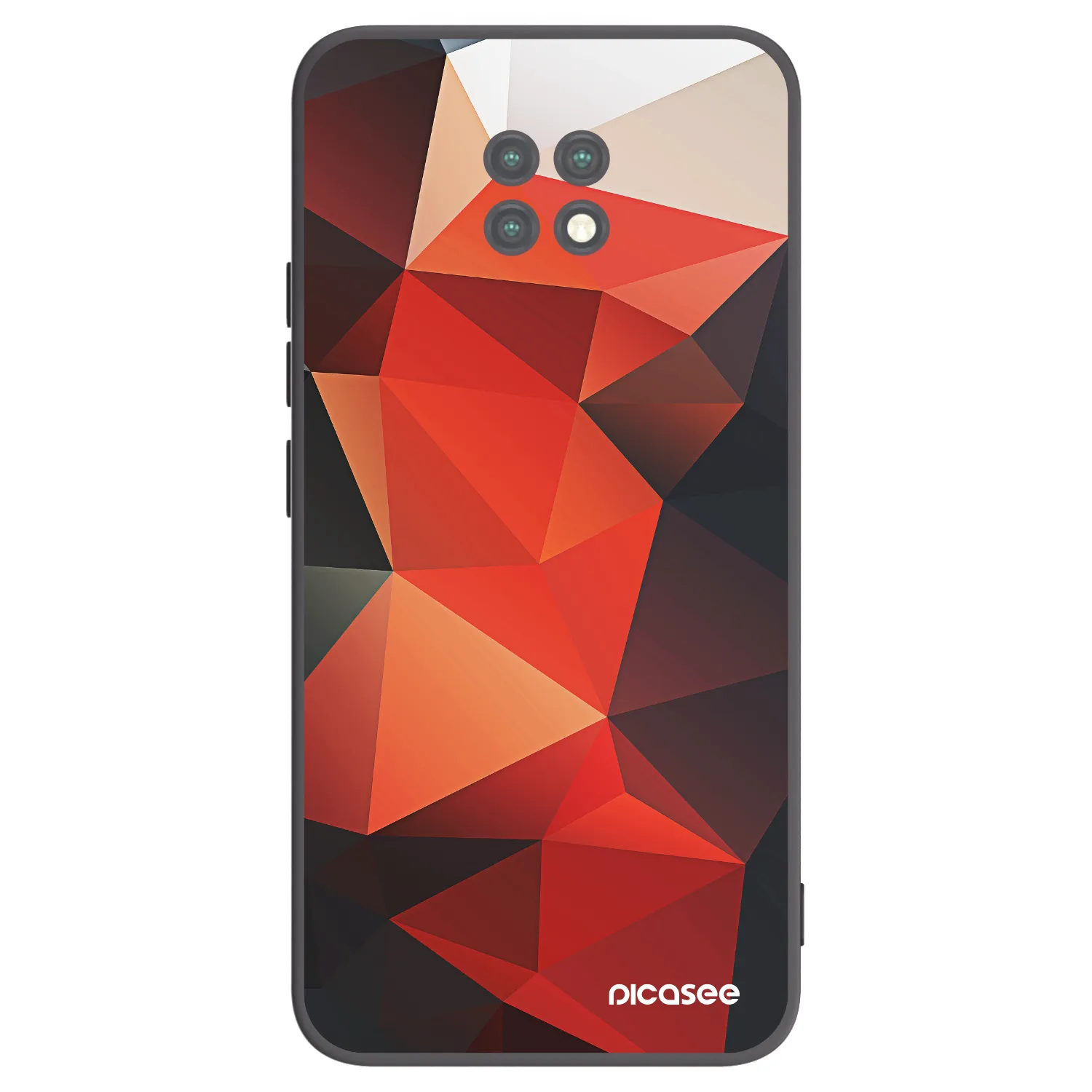 Picasee silikonowe czarne etui na Xiaomi Redmi Note 9T - Wallpaper 2