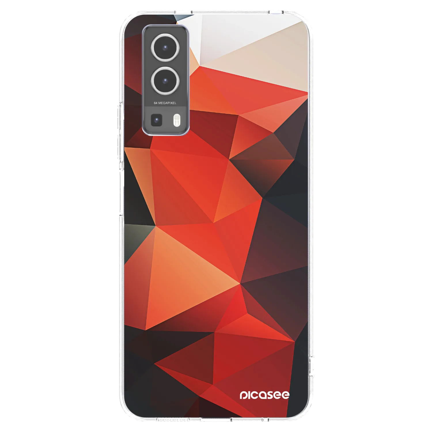 Picasee silikonowe przeźroczyste etui na Vivo Y72 5G - Wallpaper 2