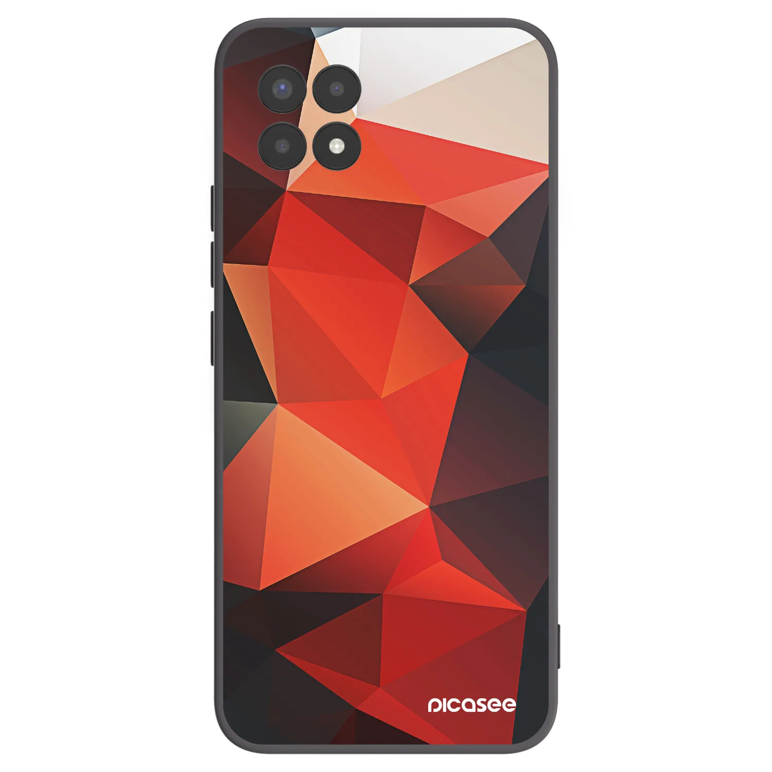 Picasee silikonowe czarne etui na Realme 8i - Wallpaper 2