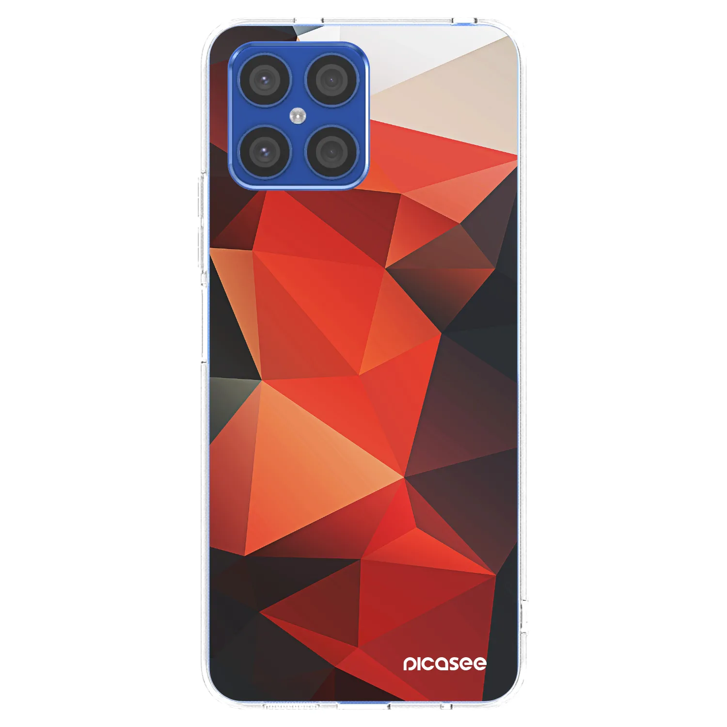 Picasee silikonowe przeźroczyste etui na Honor X8 4G - Wallpaper 2