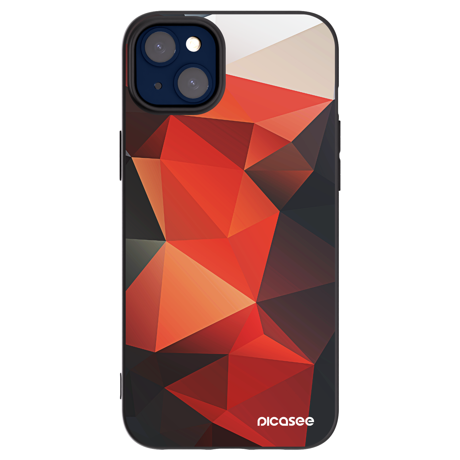 Picasee silikonowe czarne etui na Apple iPhone 14 Plus - Wallpaper 2