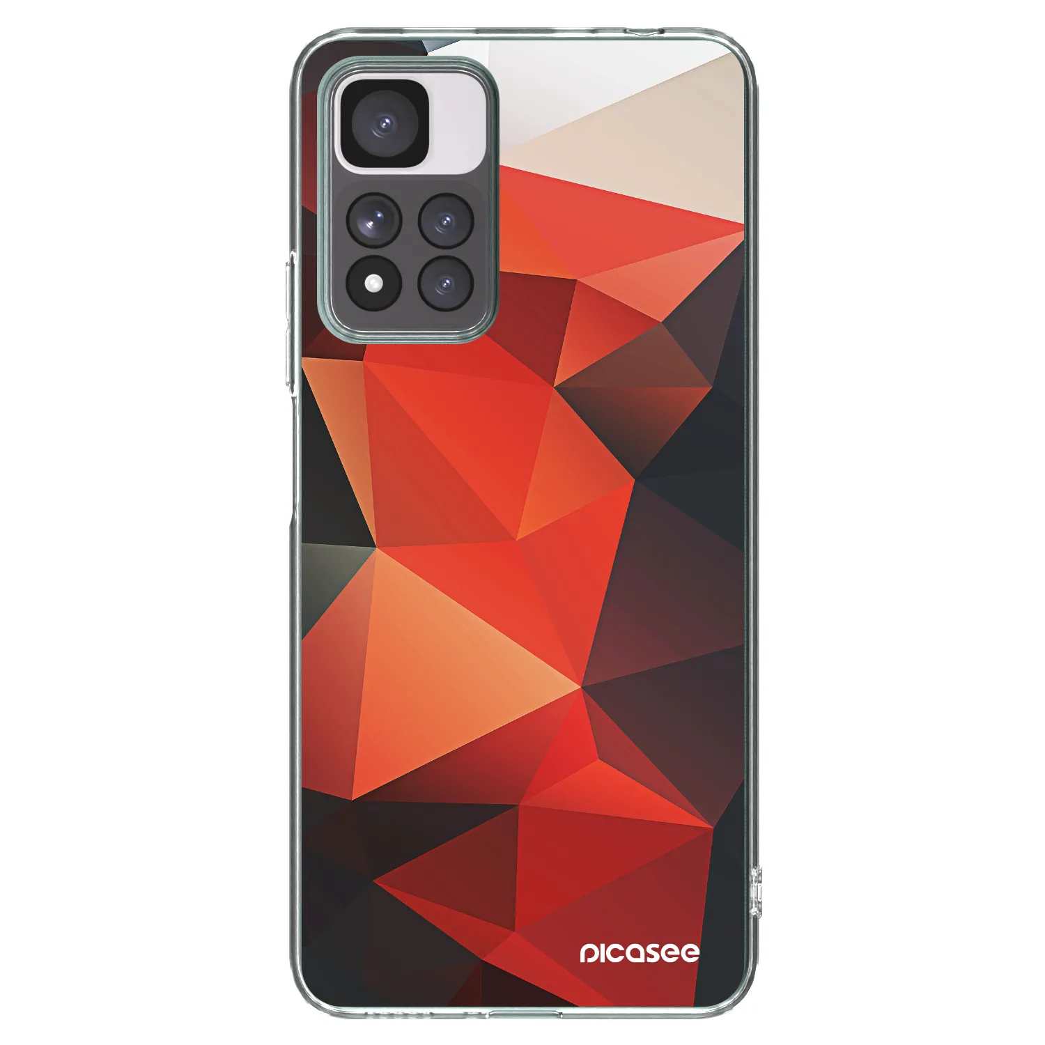 Picasee silikonowe przeźroczyste etui na Xiaomi Redmi Note 11 Pro+ 5G - Wallpaper 2