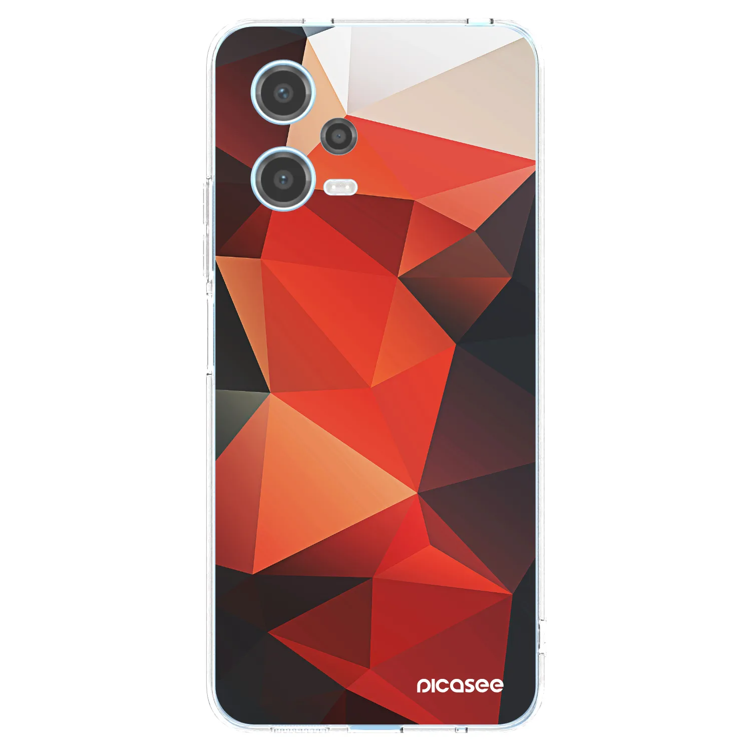 Picasee silikonowe przeźroczyste etui na Xiaomi Redmi Note 12 5G - Wallpaper 2