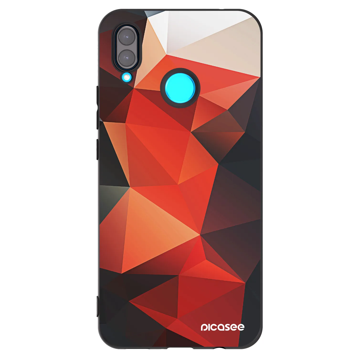 Picasee silikonowe czarne etui na Huawei Nova 3 - Wallpaper 2