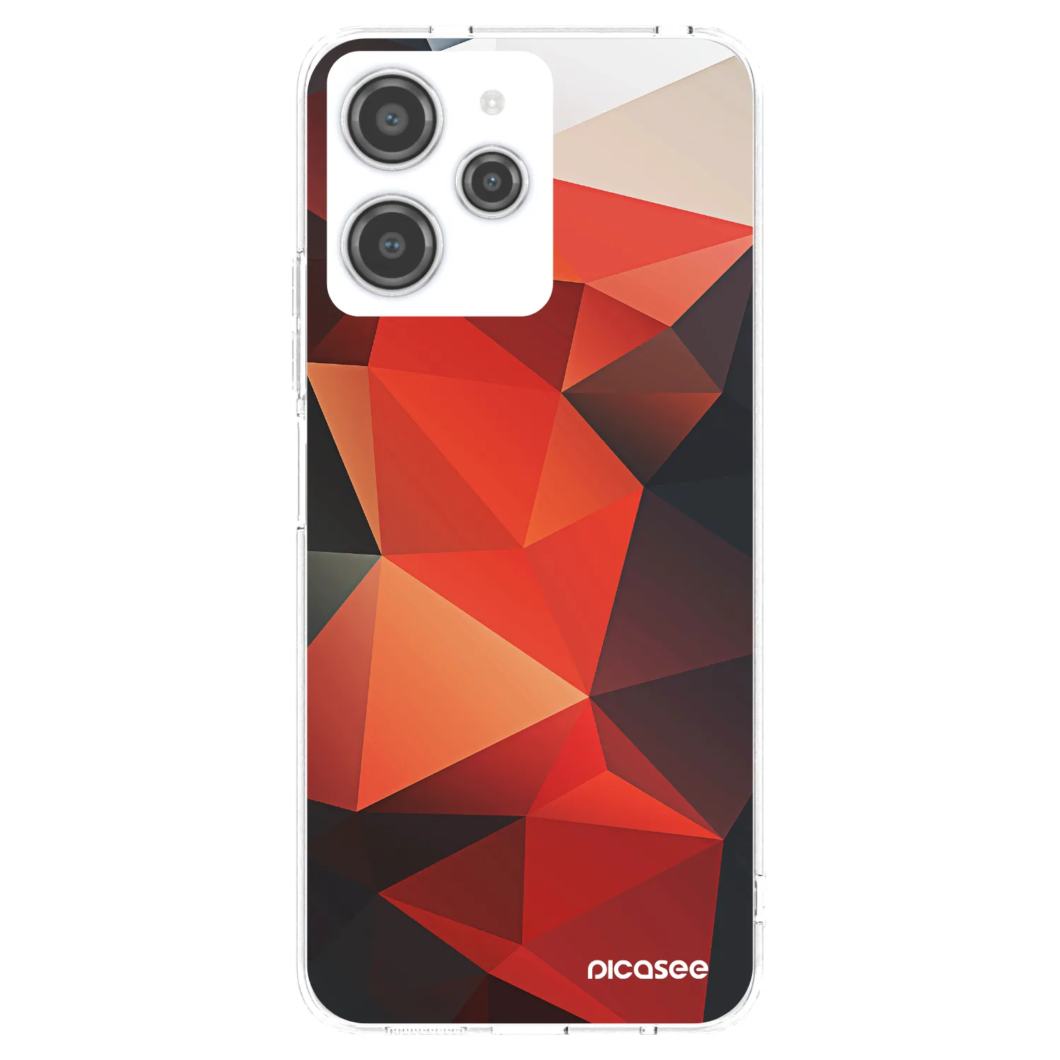 Picasee silikonowe przeźroczyste etui na Xiaomi Redmi 12 4G - Wallpaper 2