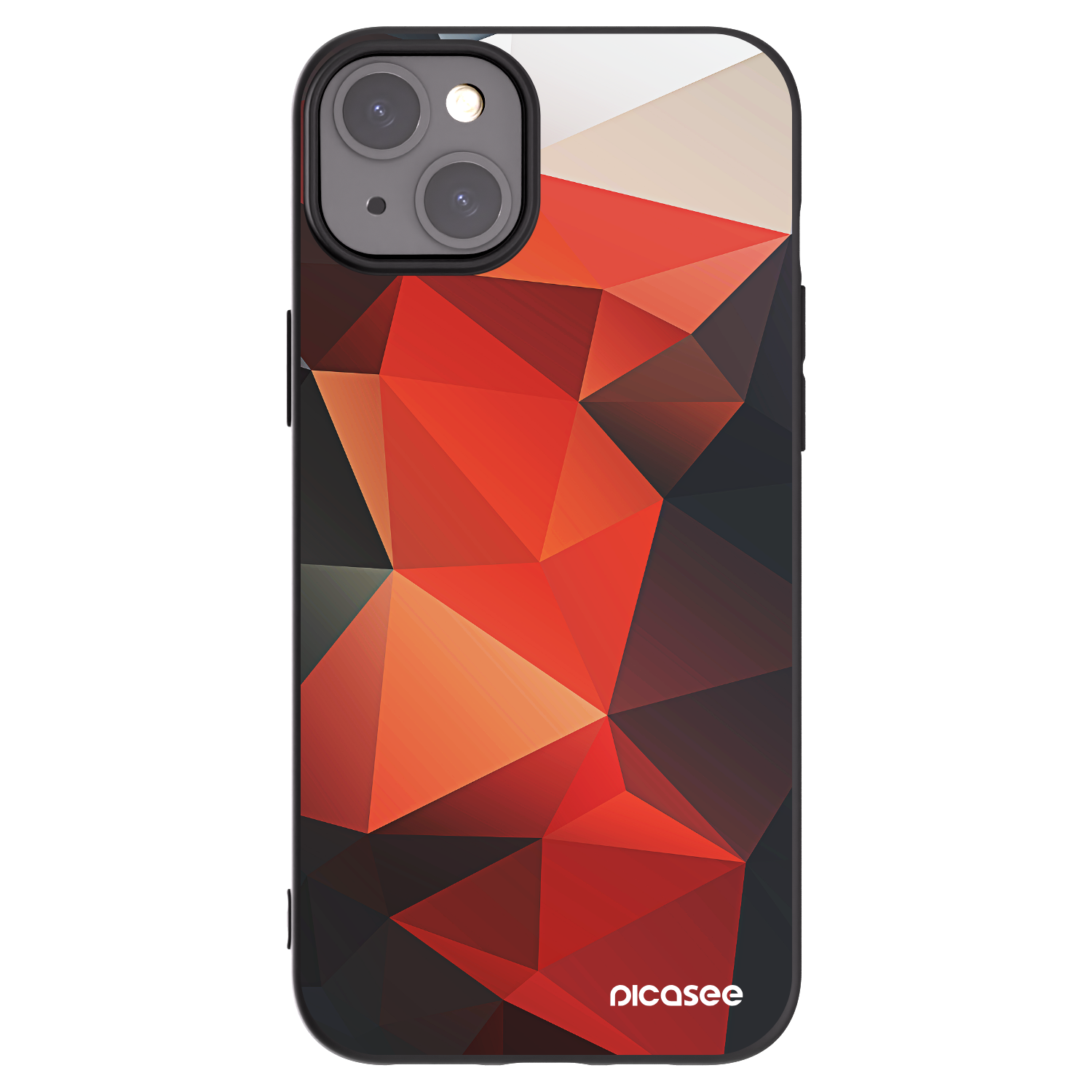 Picasee silikonowe czarne etui na Apple iPhone 15 Plus - Wallpaper 2