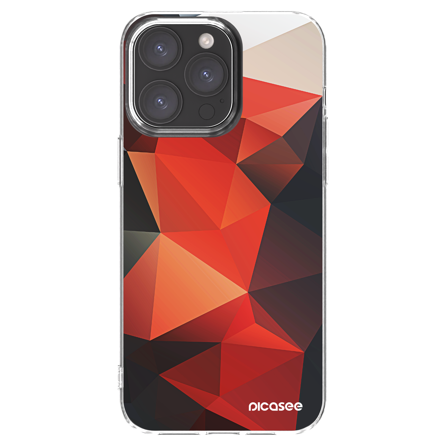 Picasee silikonowe przeźroczyste etui na Apple iPhone 15 Pro Max - Wallpaper 2