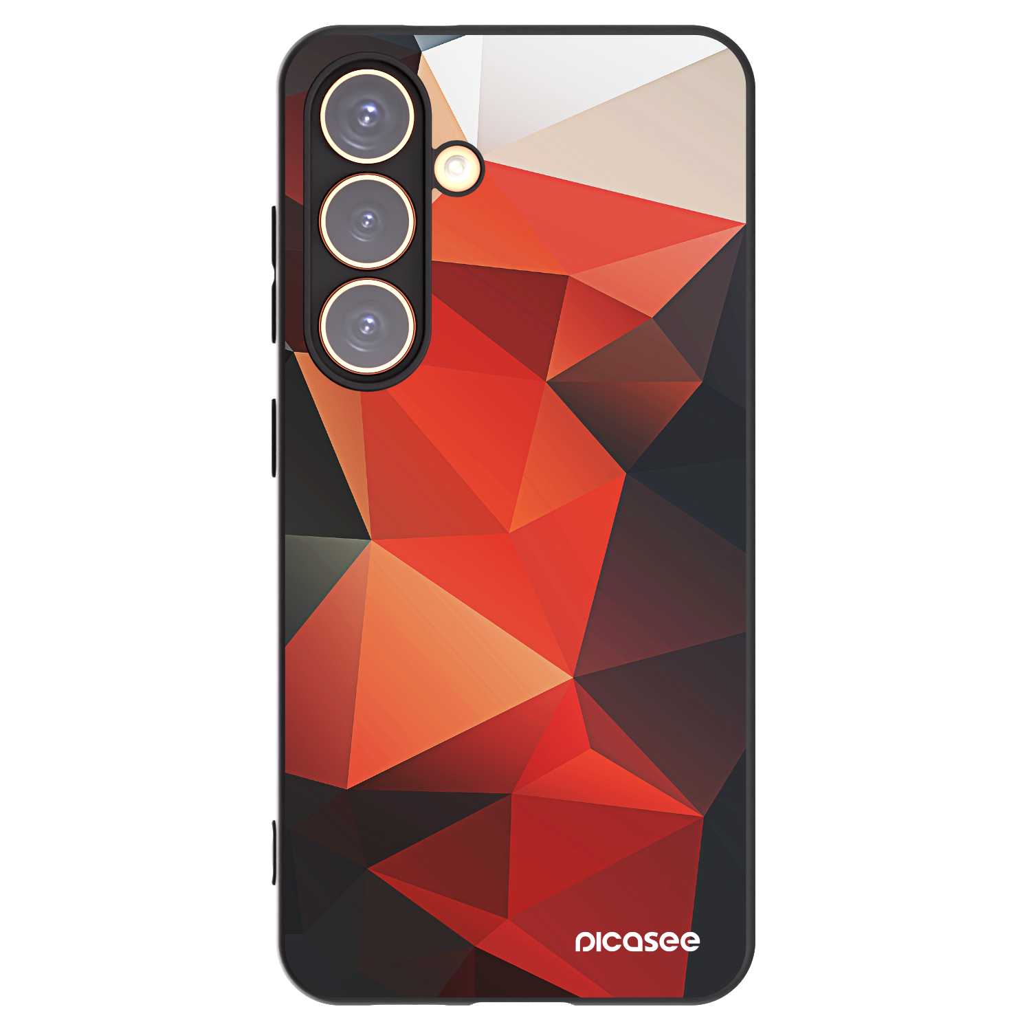 Picasee silikonowe czarne etui na Samsung Galaxy S24 S921B 5G - Wallpaper 2