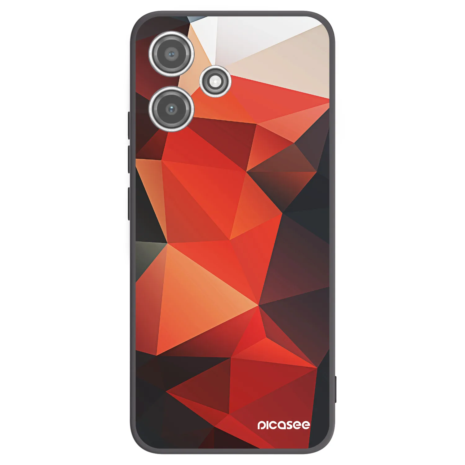 Picasee silikonowe czarne etui na Xiaomi Redmi 12 5G - Wallpaper 2