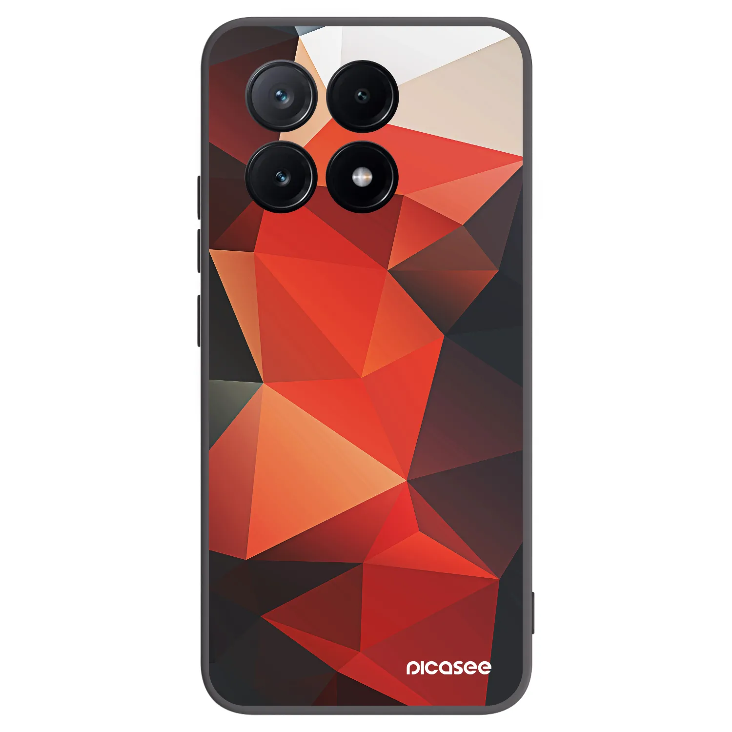 Picasee silikonowe czarne etui na Xiaomi Poco X6 Pro - Wallpaper 2