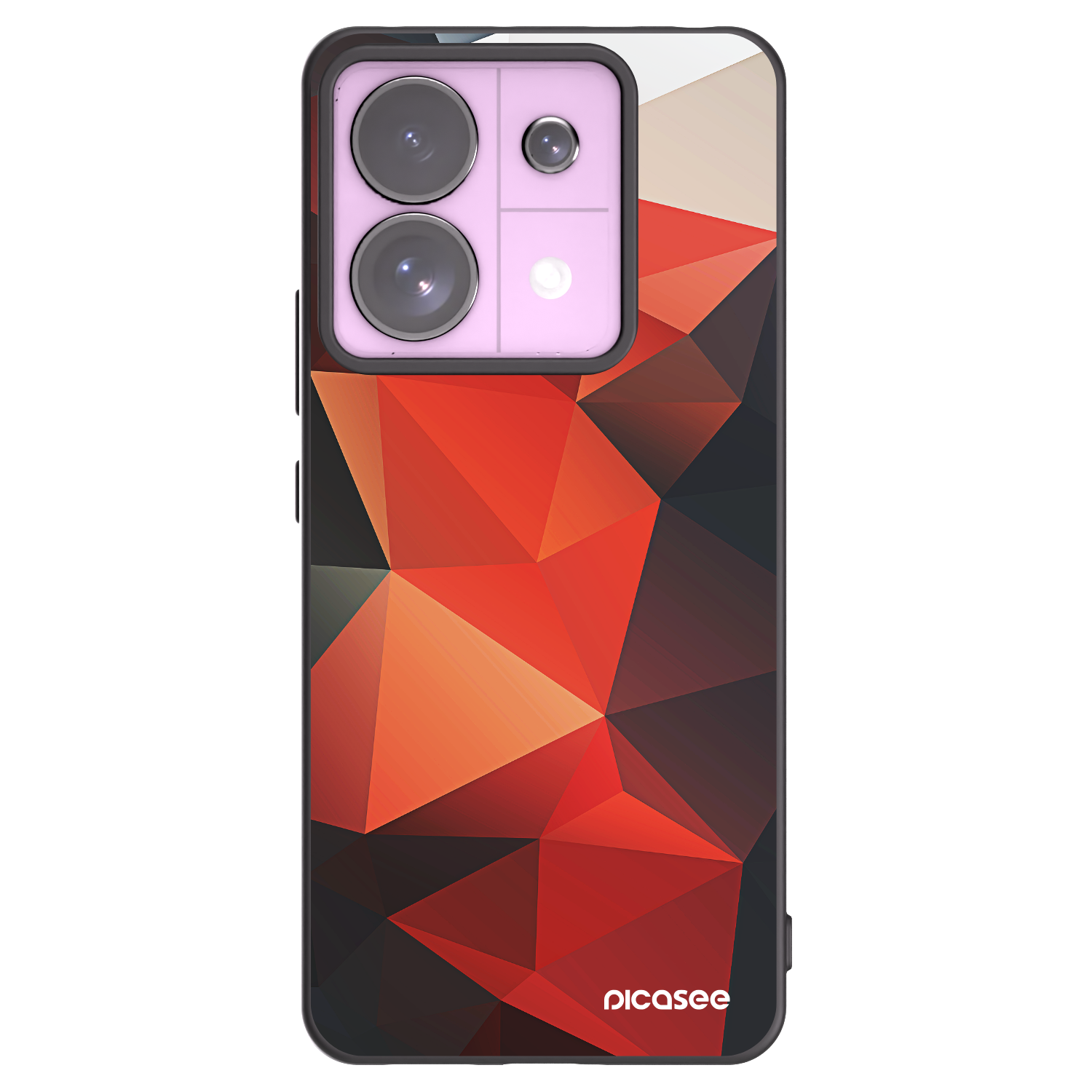 Picasee silikonowe czarne etui na Xiaomi Redmi Note 13 Pro 5G - Wallpaper 2