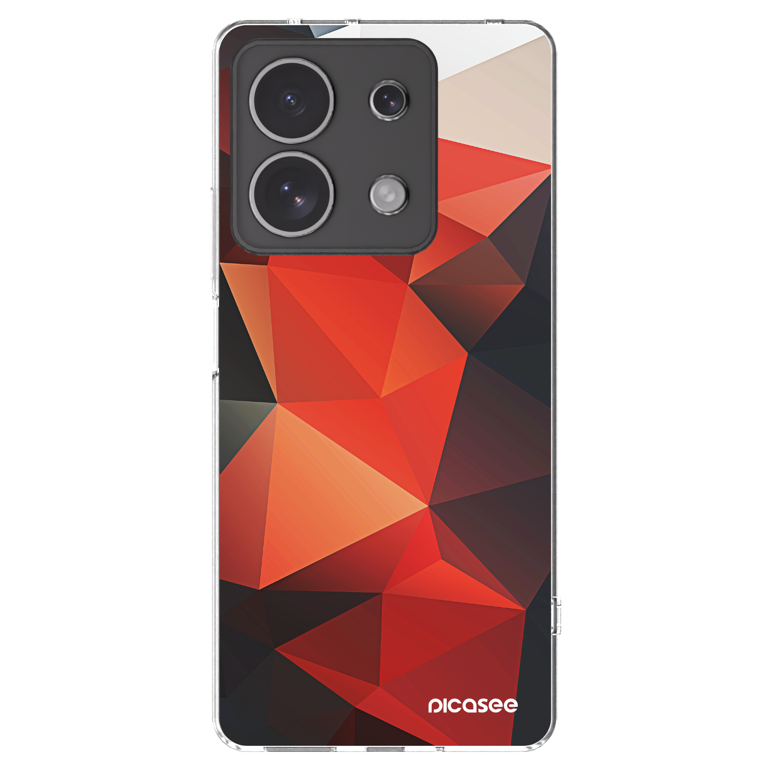 Picasee silikonowe przeźroczyste etui na Xiaomi Redmi Note 13 4G - Wallpaper 2