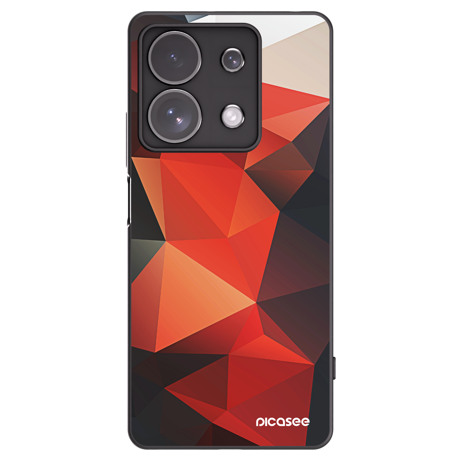 Picasee silikonowe czarne etui na Xiaomi Redmi Note 13 Pro 4G - Wallpaper 2