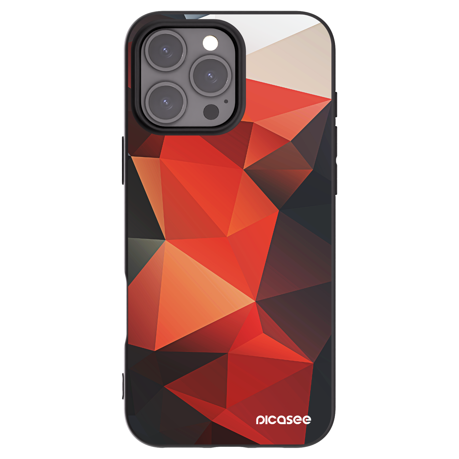 Picasee silikonowe czarne etui na Apple iPhone 16 Pro Max - Wallpaper 2