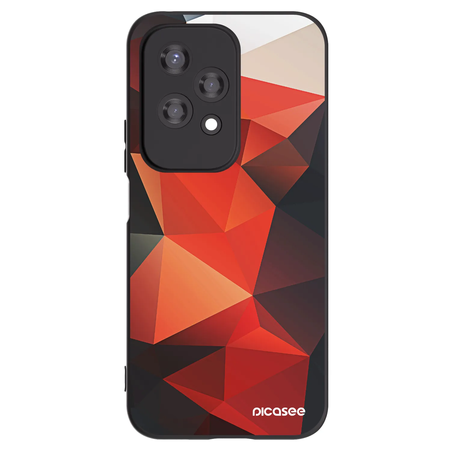 Picasee silikonowe czarne etui na Honor 200 Lite - Wallpaper 2