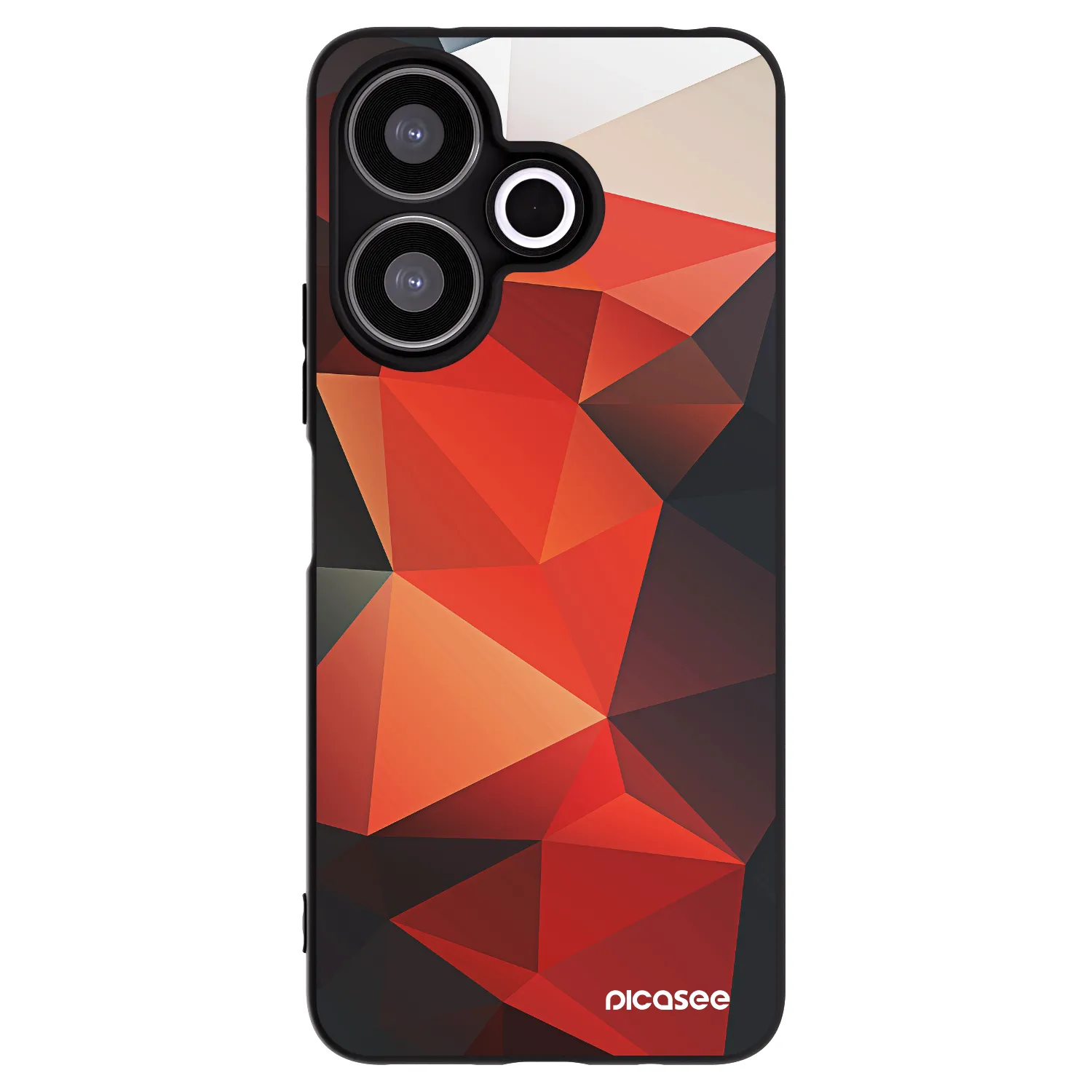 Picasee silikonowe czarne etui na Xiaomi Redmi 13 4G - Wallpaper 2