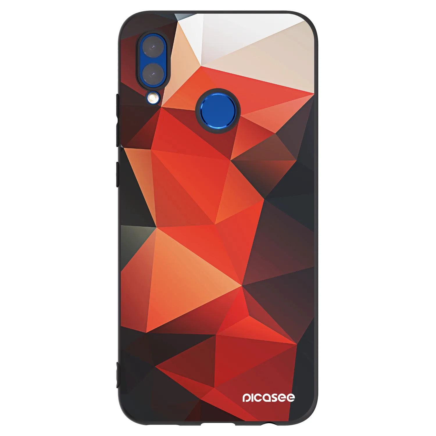 Picasee silikonowe czarne etui na Honor 10 Lite - Wallpaper 2