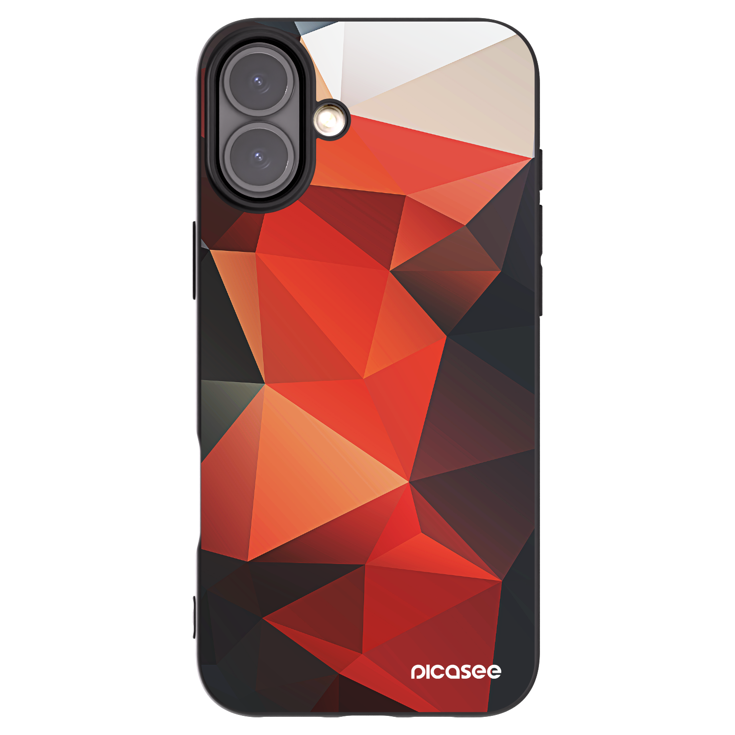 Picasee silikonowe czarne etui na Apple iPhone 16 Plus - Wallpaper 2