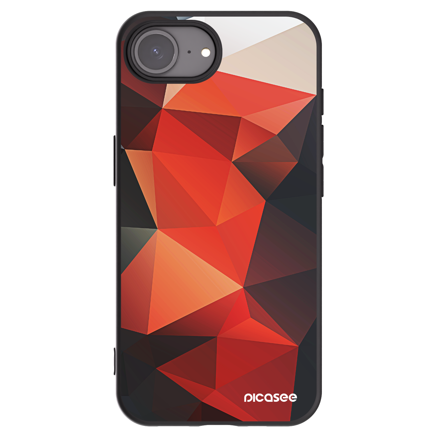 Picasee silikonowe czarne etui na Apple iPhone 16e - Wallpaper 2