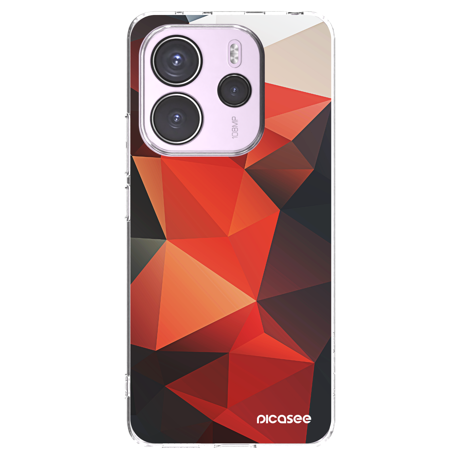 Picasee silikonowe przeźroczyste etui na Xiaomi Redmi Note 14 4G - Wallpaper 2