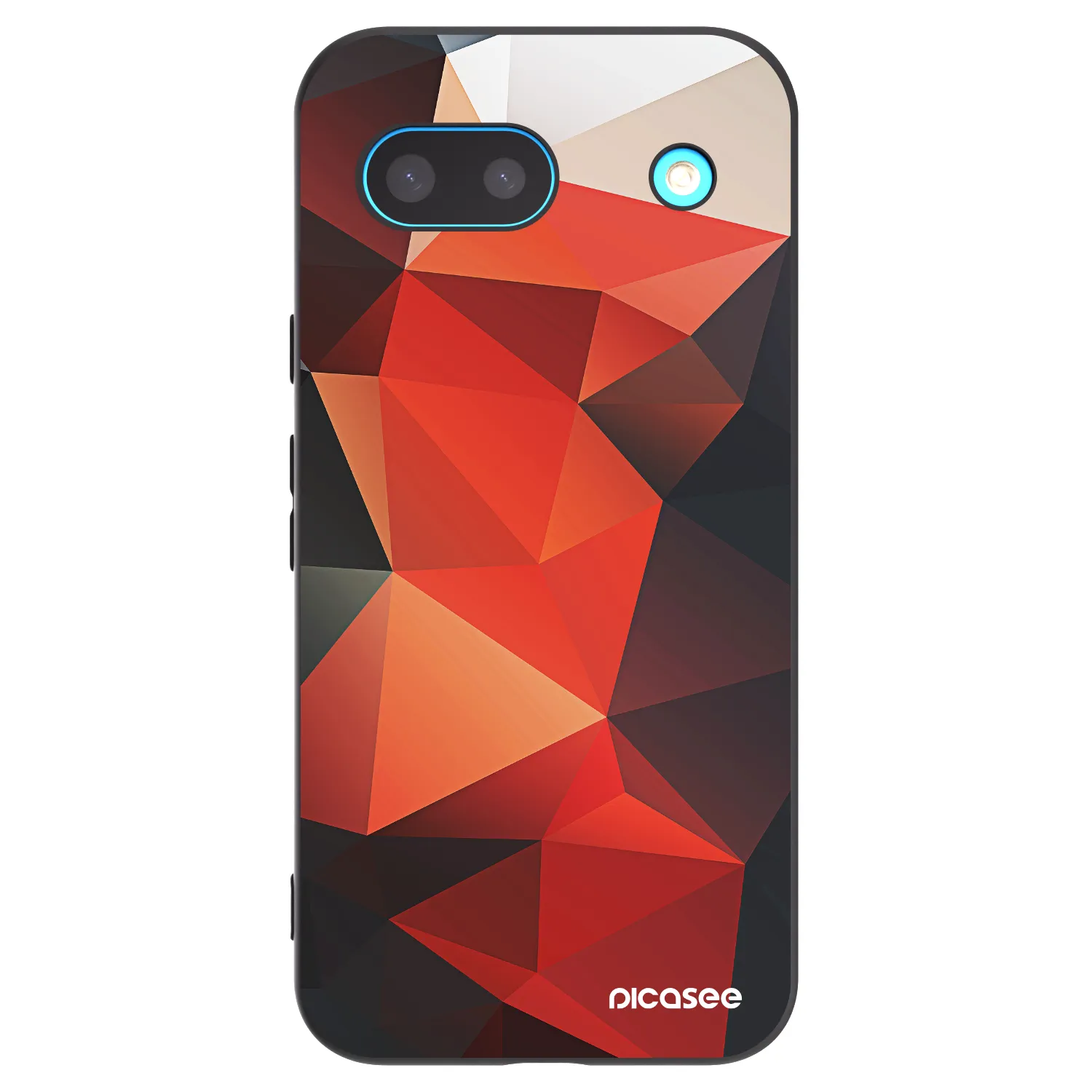 Picasee silikonowe czarne etui na Google Pixel 8a - Wallpaper 2