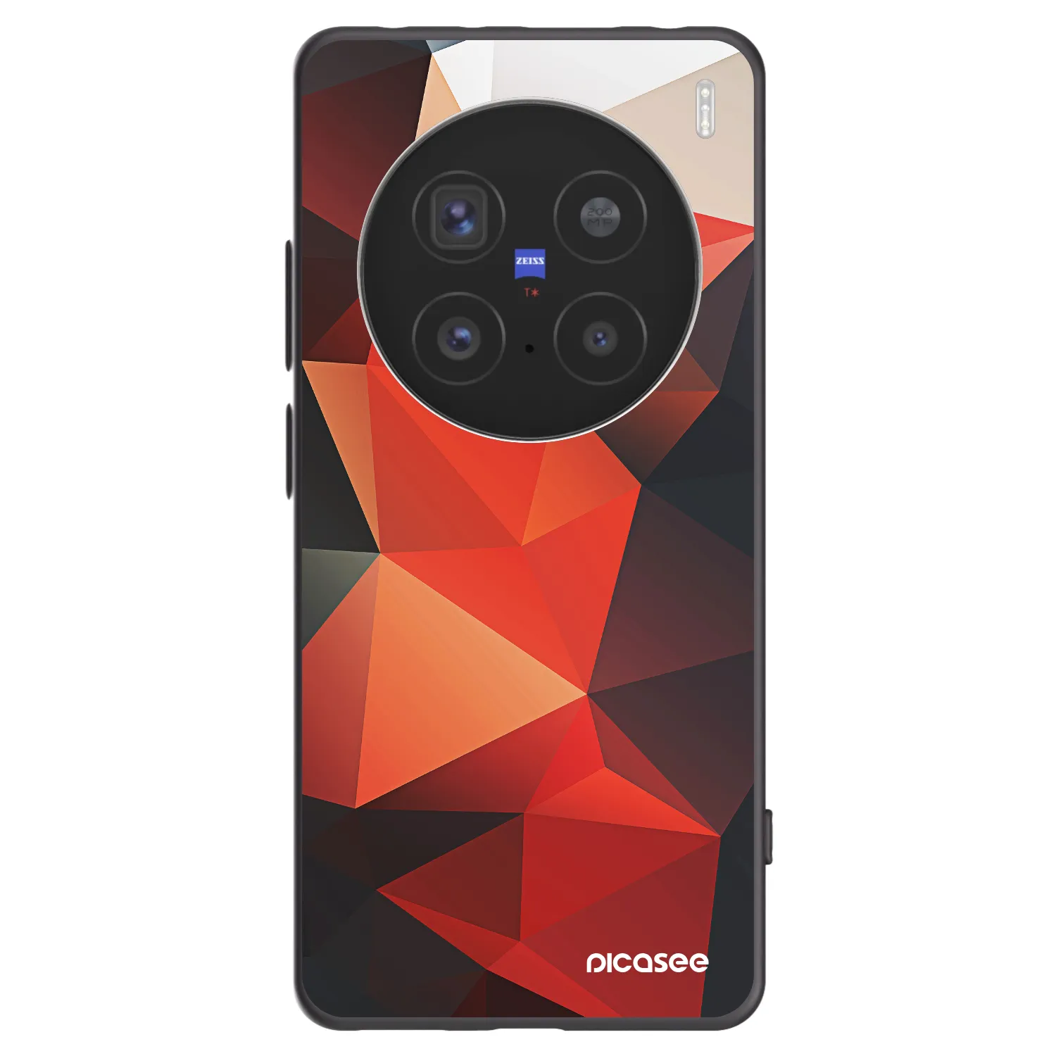 Picasee silikonowe czarne etui na Vivo X200 Pro - Wallpaper 2