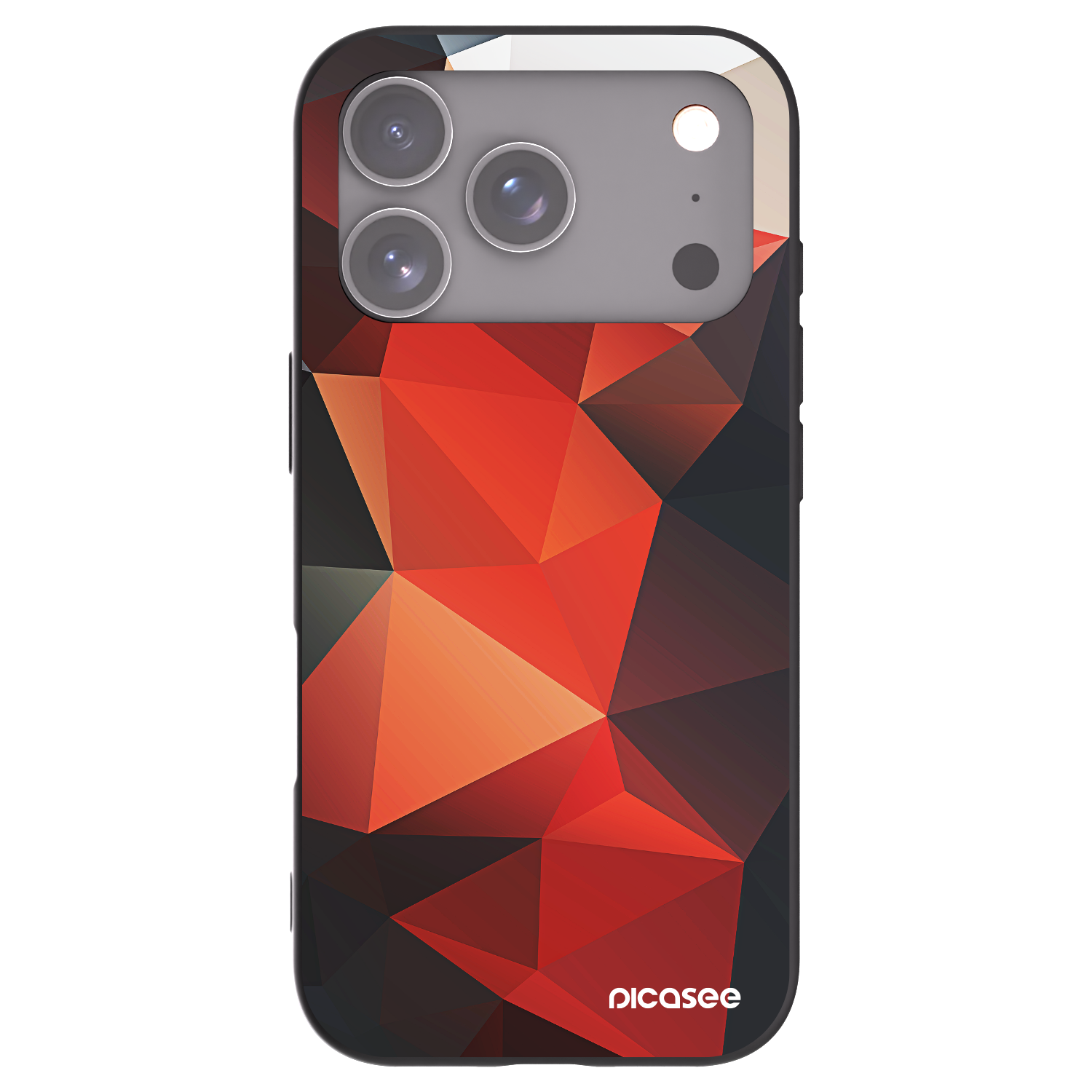 Picasee silikonowe czarne etui na Apple iPhone 17 Pro - Wallpaper 2