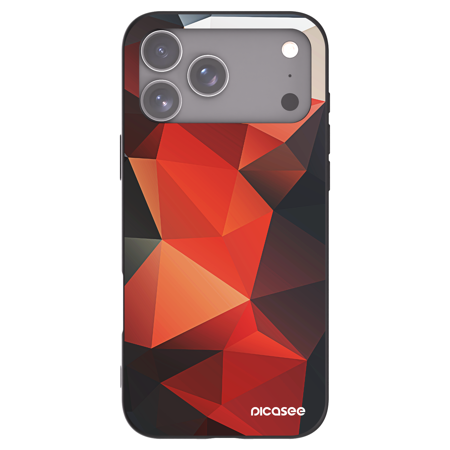 Picasee silikonowe czarne etui na Apple iPhone 17 Pro Max - Wallpaper 2