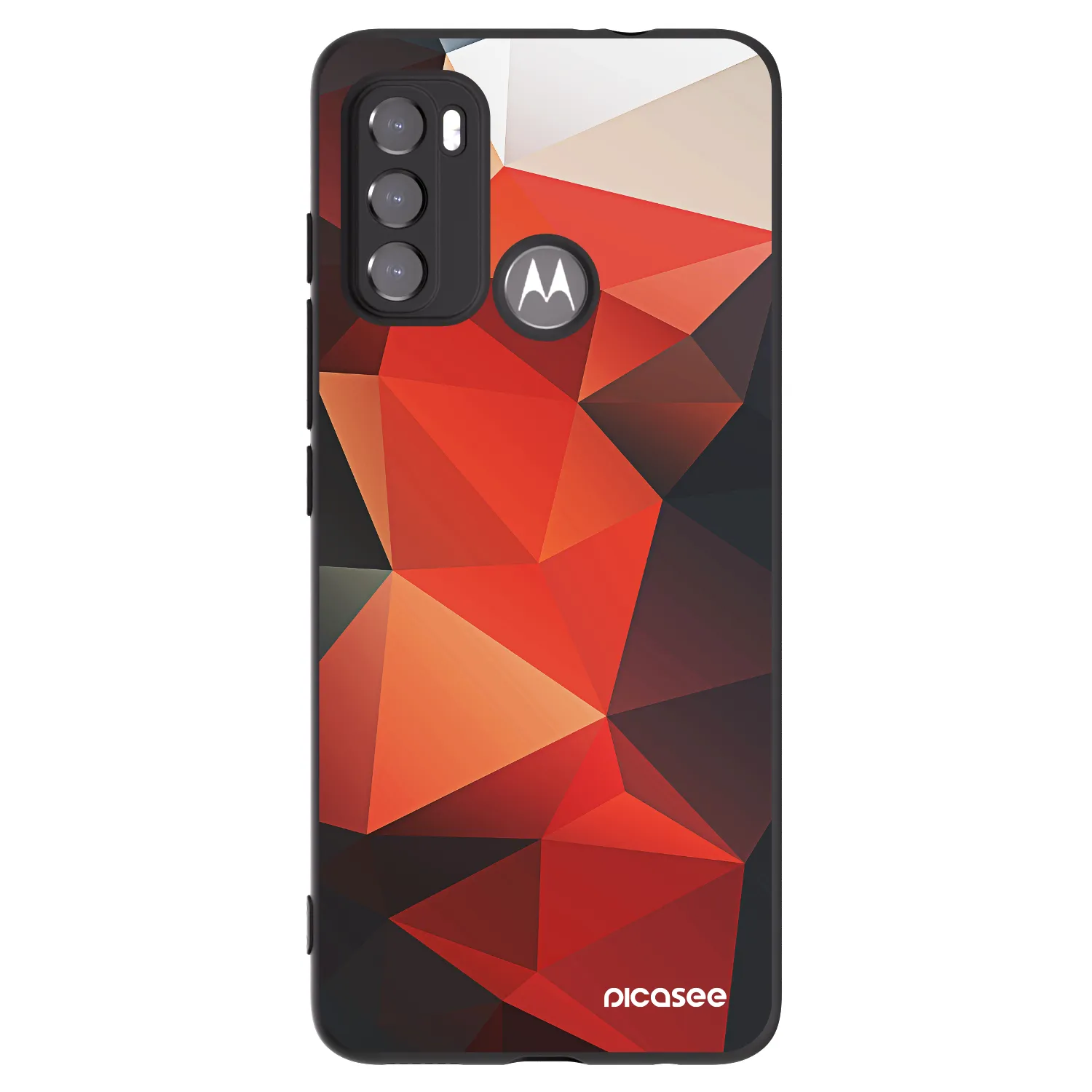 Picasee silikonowe czarne etui na Motorola Edge 60 5G - Wallpaper 2
