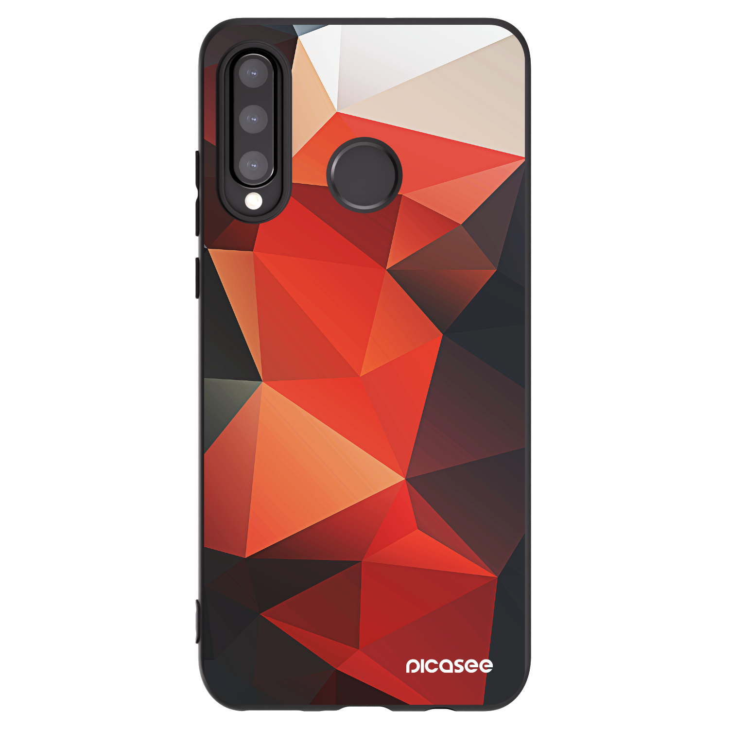 Picasee silikonowe czarne etui na Huawei P30 Lite - Wallpaper 2