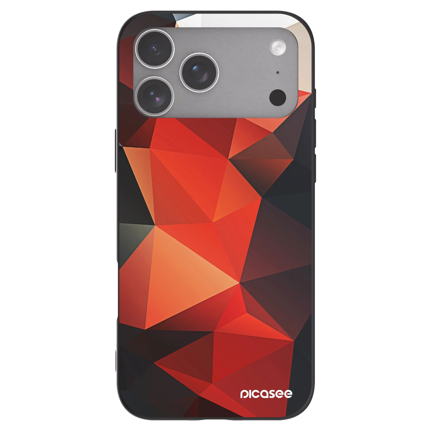 Picasee silikonowe czarne etui na Apple iPhone 18 Pro Max - Wallpaper 2