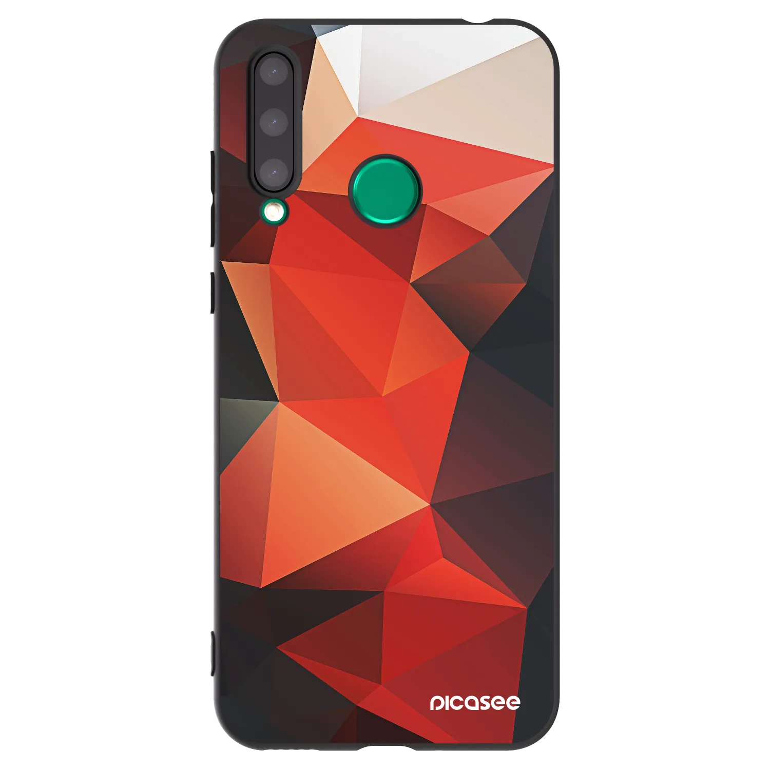 Picasee silikonowe czarne etui na Honor 20 Lite - Wallpaper 2