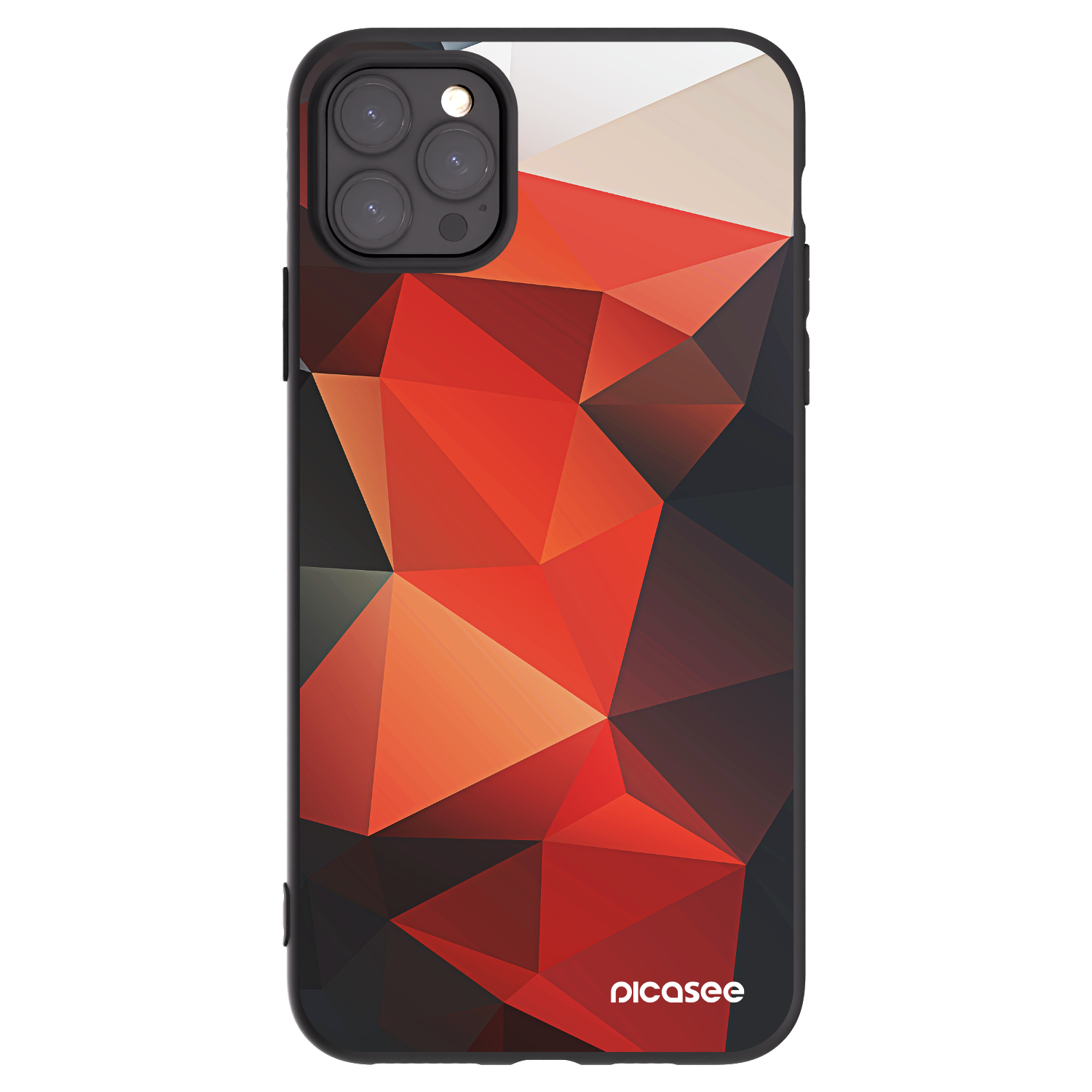 Picasee silikonowe czarne etui na Apple iPhone 11 Pro Max - Wallpaper 2