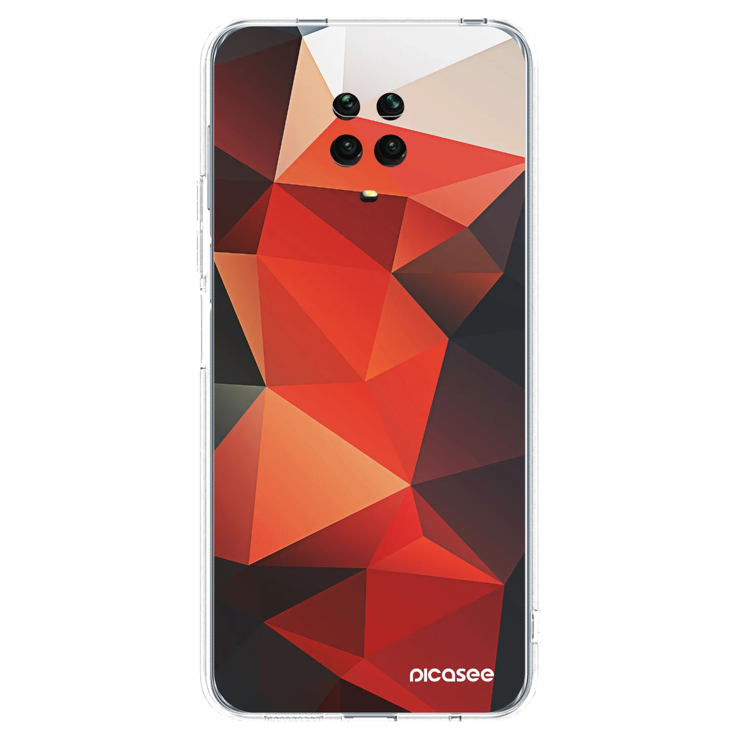 Picasee silikonowe przeźroczyste etui na Xiaomi Redmi Note 9S - Wallpaper 2