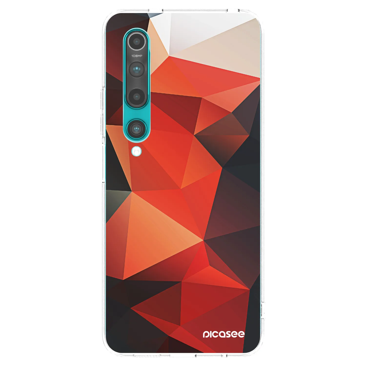 Picasee silikonowe przeźroczyste etui na Xiaomi Mi 10 - Wallpaper 2