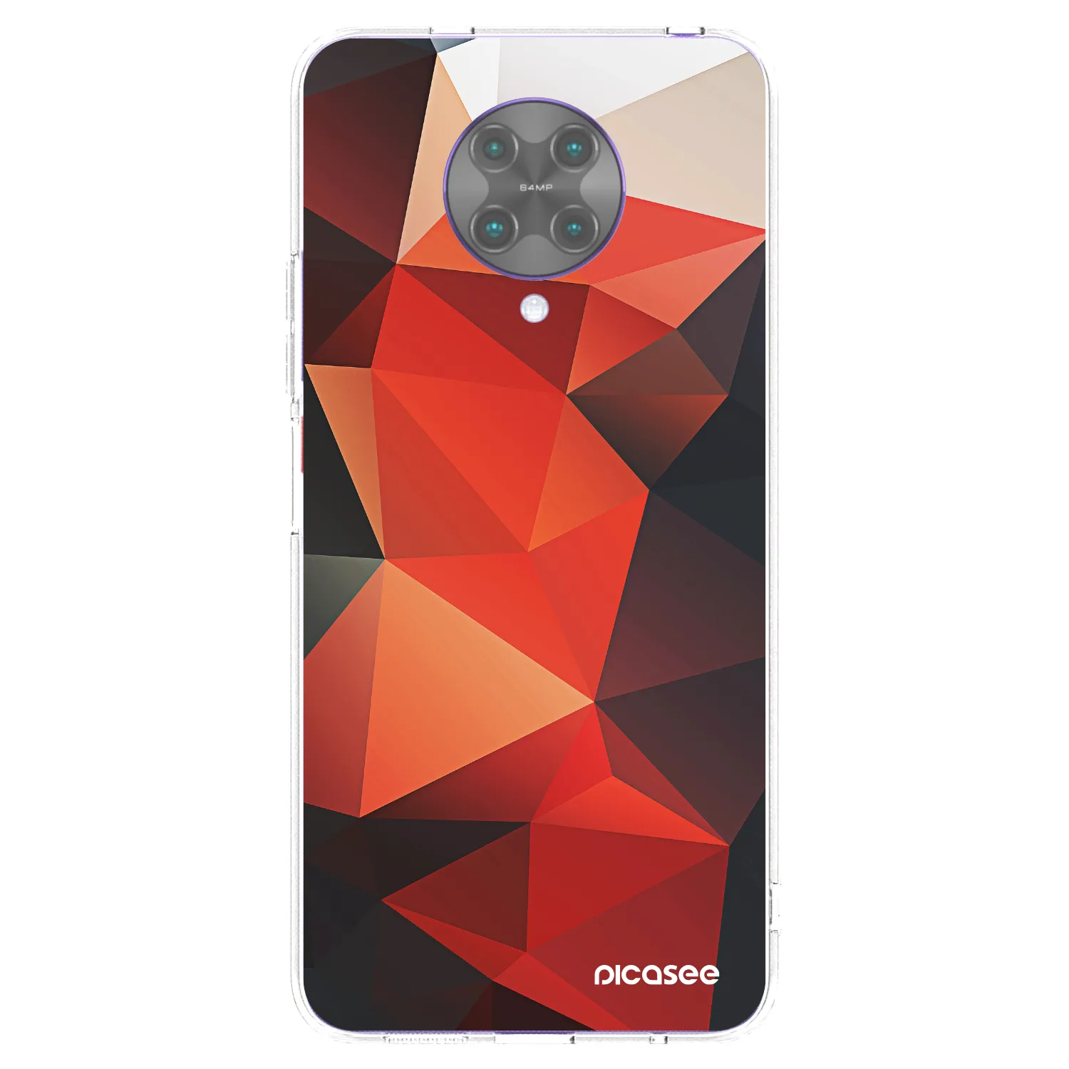 Picasee silikonowe przeźroczyste etui na Xiaomi Poco F2 Pro - Wallpaper 2