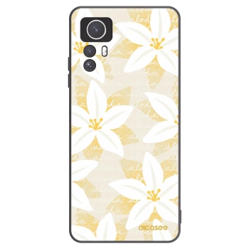 Picasee silikonowe czarne etui na Xiaomi Redmi Note 12S - Island Leave