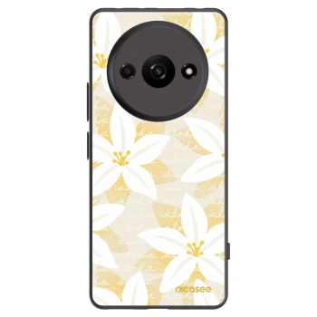 Picasee silikonowe czarne etui na Xiaomi Redmi A3 - Island Leave