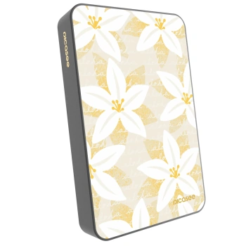 Picasee Powerbank z MagSafe 10 000 mAh Szary - Island Leave