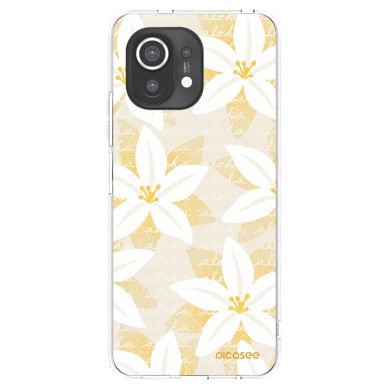 Picasee silikonowe przeźroczyste etui na Xiaomi Mi 11 - Island Leave