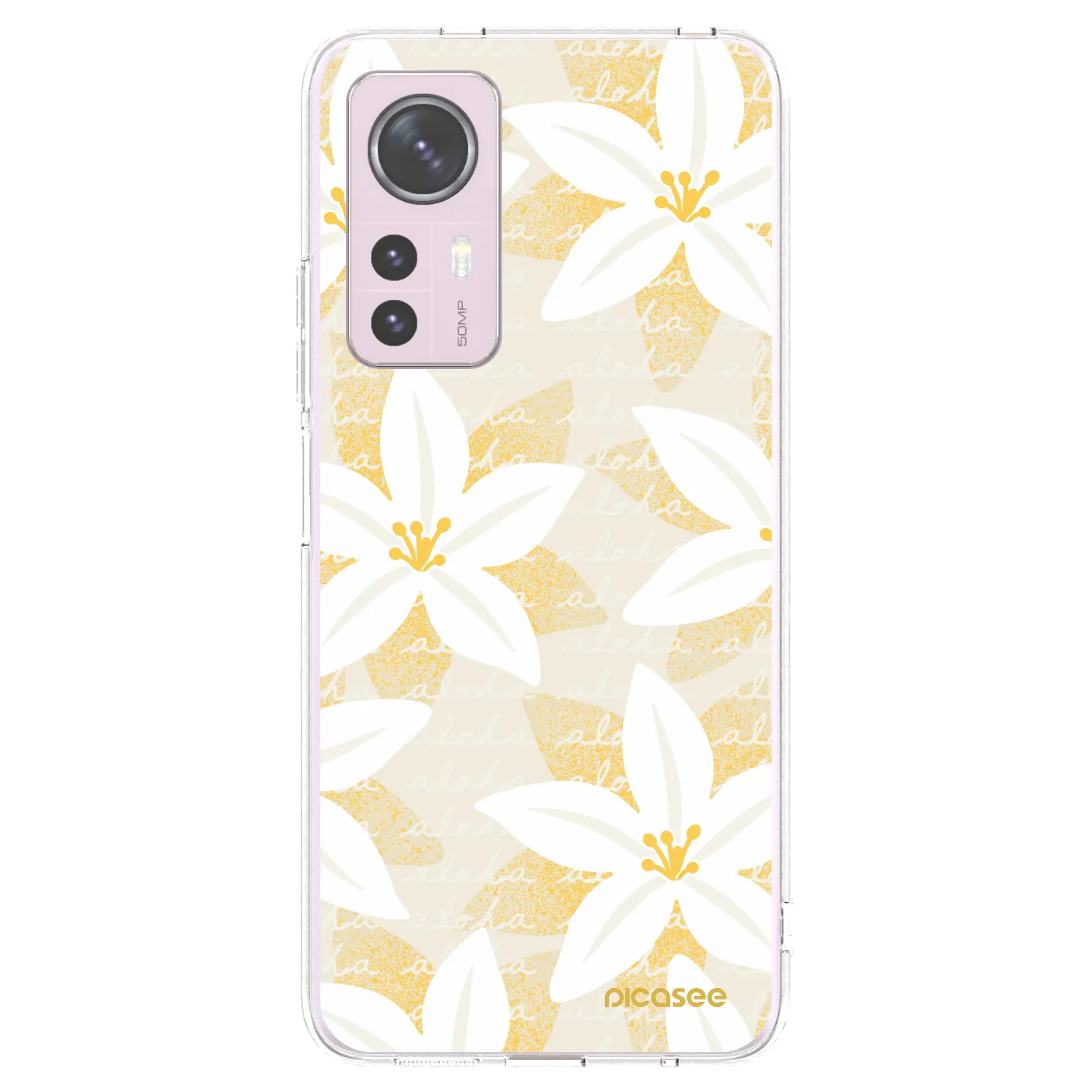 Picasee silikonowe przeźroczyste etui na Xiaomi 12 - Island Leave