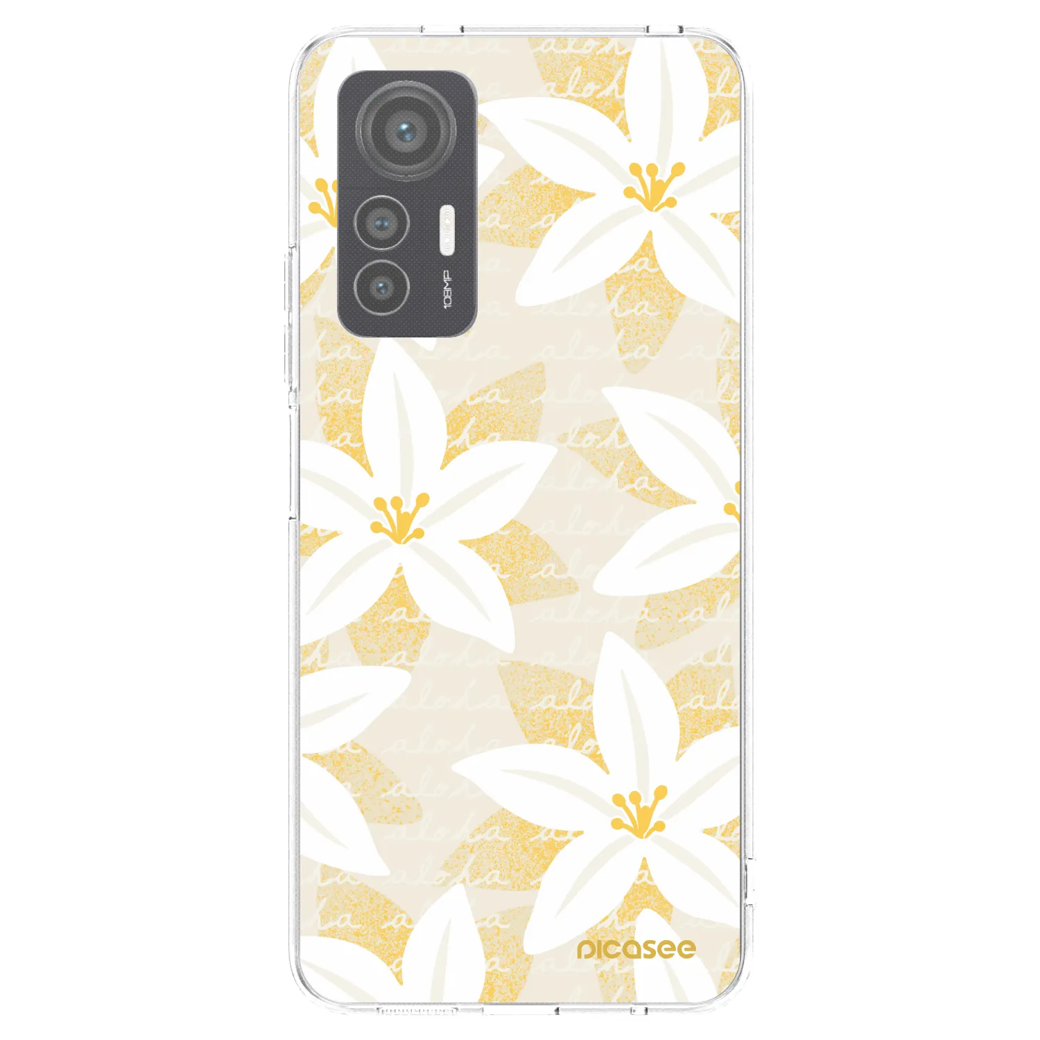 Picasee silikonowe przeźroczyste etui na Xiaomi 12 Lite - Island Leave